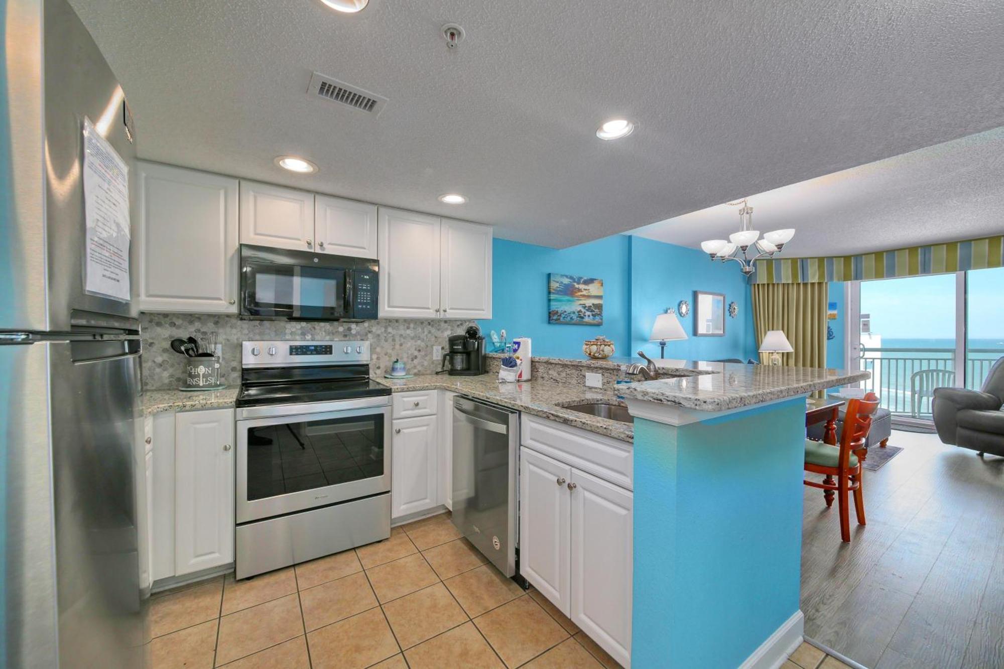 2501 S Ocean Blvd, 0929 - Ocean View Sleeps 8 Villa Myrtle Beach Eksteriør bilde